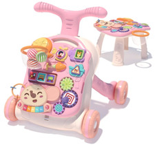 QDRAGON 3 em 1 Baby Walker e centro de atividades para meninas 12+ meses rosa, usado comprar usado  Enviando para Brazil