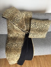 Kuscheldecke kissen leopardenm gebraucht kaufen  Münster