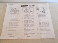 Dinky toys 404 d'occasion  Breteuil