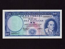 Macau Portuguesa:P-55a,10 Patacas,1977 * Bispo D. Belchior Carneiro * UNC * comprar usado  Enviando para Brazil