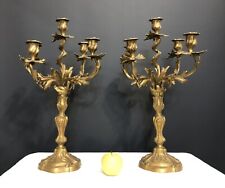 Paire chandeliers candélabres d'occasion  Nancy-