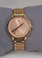 Movado Bold Rose Gold relógio feminino MB.01.3.34.6360 nova bateria movimento suíço  comprar usado  Enviando para Brazil
