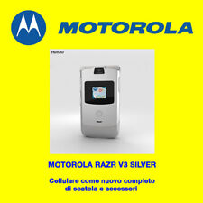 Motorola razr silver usato  Catania