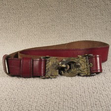 Leather belt size for sale  NELSON