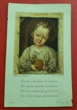 Antico santino gesù usato  Mondaino
