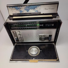 Rádio transoceânico Zenith RD7000Y com livro de registro - Funciona comprar usado  Enviando para Brazil