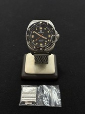 Relógio masculino Deep Blue Deep Star 1000 vintage automático moldura cerâmica preta 45 mm comprar usado  Enviando para Brazil