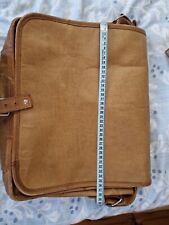 Genuine tan leather for sale  UK