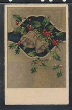 Cartolina natale agrifoglio usato  Italia