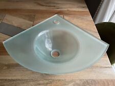 Frosted glass corner for sale  NORTHALLERTON