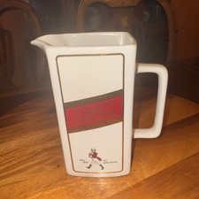 Jarro vintage Johnnie Walker etiqueta vermelha uísque escocês antigo cerâmica marfim Inglaterra comprar usado  Enviando para Brazil