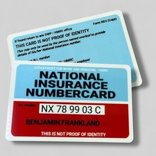National insurance number for sale  WELLINGBOROUGH