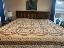 Colcha de anel de casamento dupla vintage, colcha queen size costurada à mão, colcha feita à mão comprar usado Colcha de anel de casamento dupla vintage, colcha queen size costurada à mão, colcha feita à mão comprar usado  Enviando para Brazil