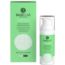 Basiclab Lekka emulsja normalizująca z 3% kompleksu komórek macierzystych z noni, używany na sprzedaż  PL
