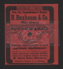 Würzburg werbung 1916 gebraucht kaufen  Leipzig