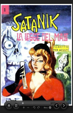 Satanik collezione completa usato  Portici