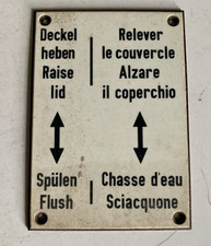 Vintage alt schild gebraucht kaufen  Dülmen
