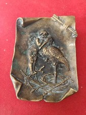 Antico posacenere bronzo usato  Novara