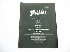 Perkins 192 dieselmotor gebraucht kaufen  Merseburg