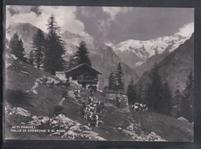 Cartolina alti pascoli usato  Italia