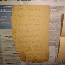Early 1900s oatmeal for sale  Morrisville