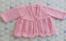 Hand knitted pink for sale  YORK