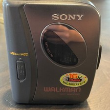 Sony Walkman WM-EX162 toca-fitas cassete portátil mega baixo - cinto substituído testado comprar usado  Enviando para Brazil