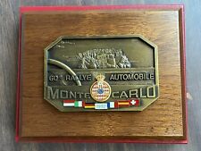 Automobilia trophée plaque d'occasion  Villefranche-sur-Mer