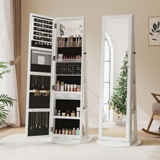 White jewelry organiser for sale  TIPTON
