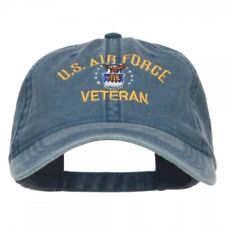 Boné de beisebol/chapéu pai lavado (desbotado) veterano da Força Aérea dos EUA - perfil baixo, usado comprar usado  Enviando para Brazil