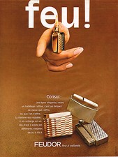 Publicite 1969 feudor d'occasion  Le Luc