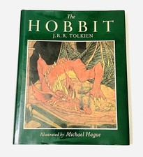 The Hobbit By J.R.R. Tolkien Illustrated By Michael Hague Hardcover 1984 comprar usado  Enviando para Brazil
