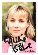 Winnie böwe riginalautogramm gebraucht kaufen  Amstetten