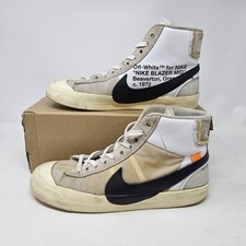 Tênis Masculino Off White x Nike Blazer Médio 'The Ten' / AA3832 100 / Tamanho 9 comprar usado  Enviando para Brazil