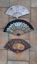 Lot eventails anciens d'occasion Lot eventails anciens d'occasion  Vire
