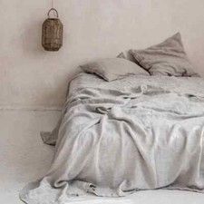 Linen bed sheets d'occasion  Expédié en Belgium