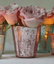 Pink mercury candle for sale  SLOUGH