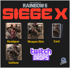 Rainbow siege twitch d'occasion  Expédié en Belgium