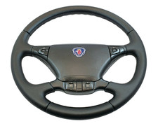SCANIA P G R T Series 2004-2015 NUEVO CUERO NEGRO Volante Camión 3 Interruptor comprar usado  Enviando para Brazil