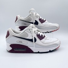 Usado, Tênis Nike Air Max 90 Feminino Tamanho 7.5 Branco Beterraba 2021 DH1316-100 comprar usado  Enviando para Brazil