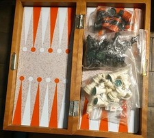 Vtg travel backgammon for sale  Kent