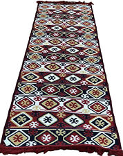 Alfombra Kilim Turca 3x10 Oushak Vintage Tradicional Lana Tejida a Mano Alfombra Antigua segunda mano  Embacar hacia Argentina