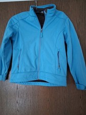 Kinderjacke softshelljacke gr� gebraucht kaufen  Höpfingen
