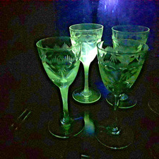 Vintage lot verres d'occasion  Montreuil