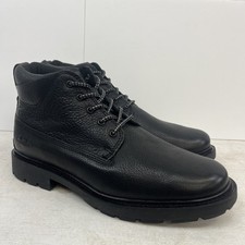 Clarks black leather for sale  BEXLEY