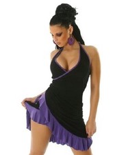 Robe salsa noire d'occasion  Saint-Justin