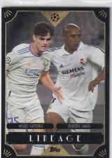 Topps UCL Deco Champions League 2021/22 Lineage Miguel Gutierrez Roberto Carlos comprar usado  Enviando para Brazil
