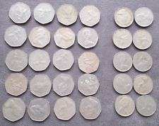Old 50p 10p for sale  UXBRIDGE