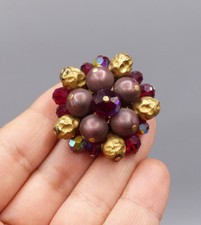 Broche ancienne perles d'occasion  Saint-Chef