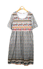 Robe motif femme d'occasion  Ménéac